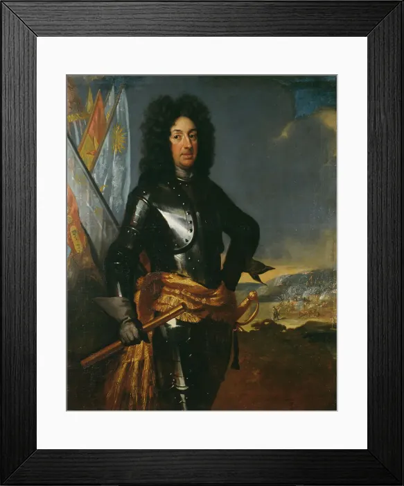 Framed Print : Adam Ludvig Lewenhaupt, 1659-1719, count, general, late 17th-early 18th century. Creator: David von Krafft Framed Print : Adam Ludvig Lewenhaupt, 1659-1719, count, general, late 17th-early 18th century. Creator: David von Krafft