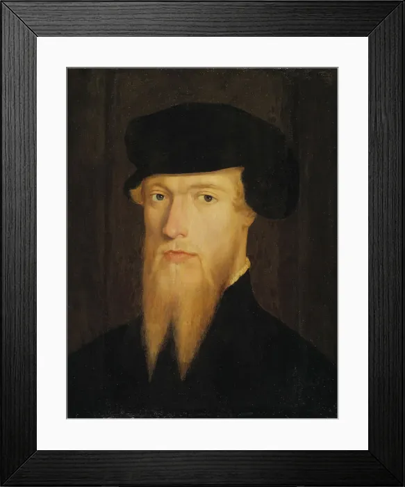 Framed Print : Erik XIV (1533-1577). Creator: Domenicus Ver Wilt Framed Print : Erik XIV (1533-1577). Creator: Domenicus Ver Wilt
