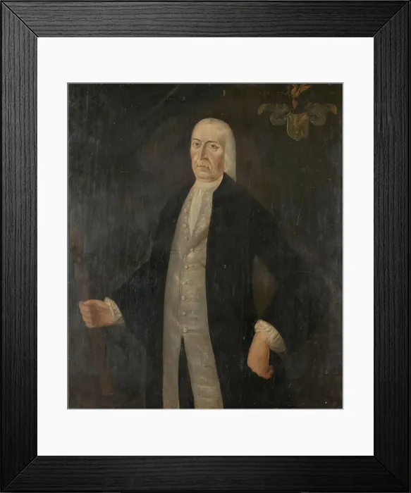 Framed Print : Portrait of Jeremias van Riemsdijk, Governor-General of the Dutch East India Company, 1775-1777. Creator: Franciscus Josephus Fricot Framed Print : Portrait of Jeremias van Riemsdijk, Governor-General of the Dutch East India Company, 1775-1777. Creator: Franciscus Josephus Fricot
