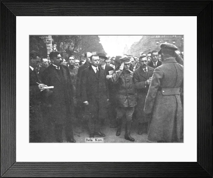 Framed Print : La Nouvelle Europe; Le regime communiste a Budapest; le gouvernement bolcheviste... 1919. Creator: Unknown Framed Print : La Nouvelle Europe; Le regime communiste a Budapest; le gouvernement bolcheviste... 1919. Creator: Unknown