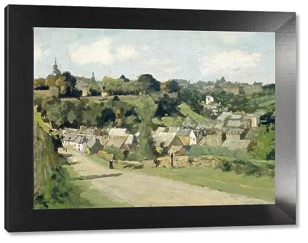 View of Dinant, c.1895-c.1896. Creator: George Poggenbeek