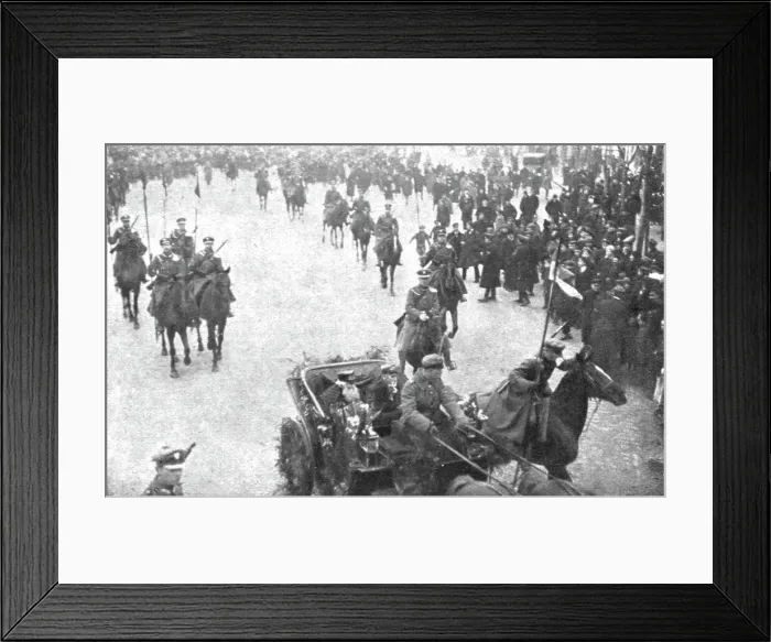 Framed Print : La Nouvelle Europe; la republique Polonaise; Apres la proclamation de la Republique polonaise... Creator: Unknown Framed Print : La Nouvelle Europe; la republique Polonaise; Apres la proclamation de la Republique polonaise... Creator: Unknown