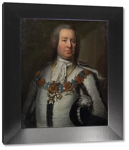 Fabian Wrede of Elimä d.y.1694-1768, early-mid 18th century. Creator: Johan Henrik Scheffel