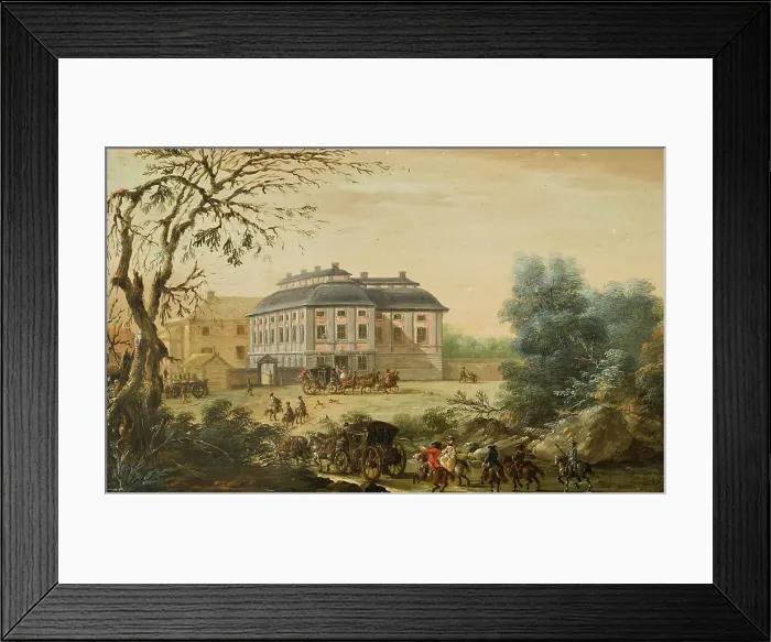 Framed Print : Ekolsund Castle. Creator: Johan Filip Korn Framed Print : Ekolsund Castle. Creator: Johan Filip Korn