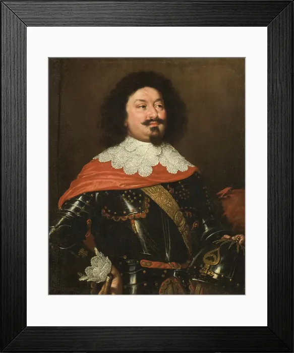 Framed Print : Field Marshall Ottavio Piccolomini. Creator: Justus Sustermans Framed Print : Field Marshall Ottavio Piccolomini. Creator: Justus Sustermans