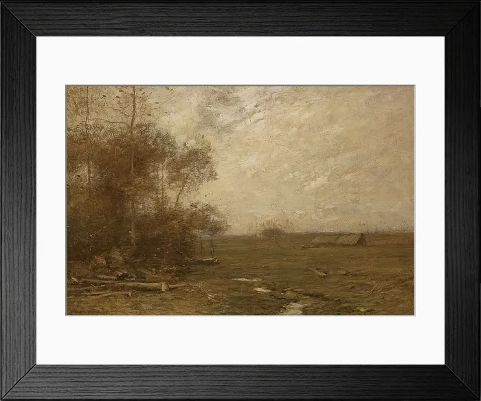 Framed Print : The Russet Season, 1915. Creator: John Francis Murphy Framed Print : The Russet Season, 1915. Creator: John Francis Murphy