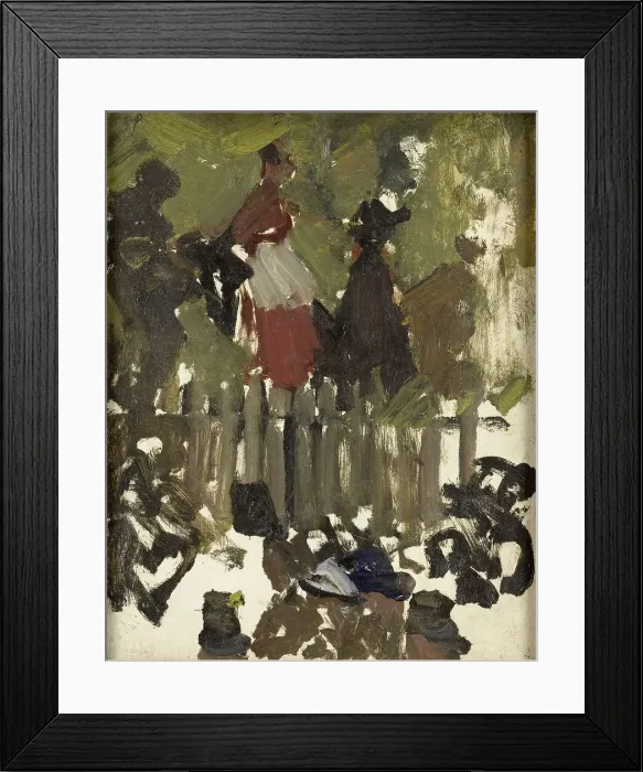 Framed Print : The Funfair, 1880-1923. Creator: George Hendrik Breitner Framed Print : The Funfair, 1880-1923. Creator: George Hendrik Breitner
