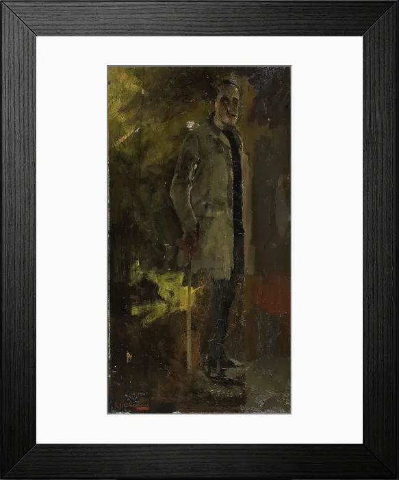 Framed Print : Portrait of Floris Verster, c.1880-c.1923. Creator: George Hendrik Breitner Framed Print : Portrait of Floris Verster, c.1880-c.1923. Creator: George Hendrik Breitner