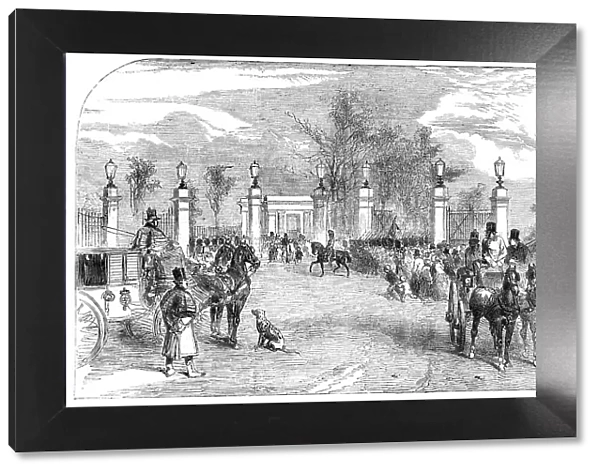 New Buckingham-Gate, St. James's Park, 1857. Creator: Unknown