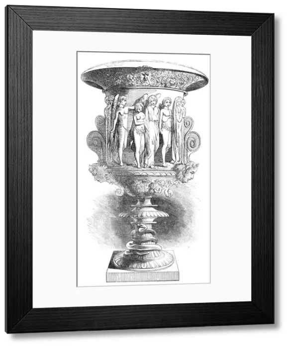Framed Print : The Milton Vase, 1857. Creator: Unknown Framed Print : The Milton Vase, 1857. Creator: Unknown