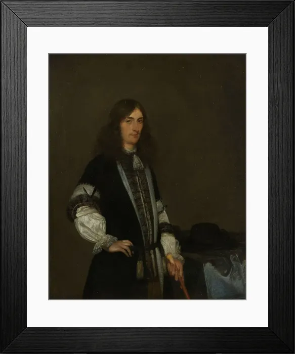 Framed Print : François de Vicq, Burgomaster of Amsterdam for several Terms from 1697on, 1670. Creator: Gerard Terborch II Framed Print : François de Vicq, Burgomaster of Amsterdam for several Terms from 1697on, 1670. Creator: Gerard Terborch II