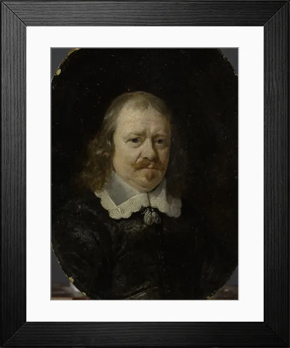 Framed Print : Godard van Reede (1588-1648), Lord of Nederhorst. Delegate of the Province of Utrecht at the Peace C Creator: Gerard Terborch II Framed Print : Godard van Reede (1588-1648), Lord of Nederhorst. Delegate of the Province of Utrecht at the Peace C Creator: Gerard Terborch II