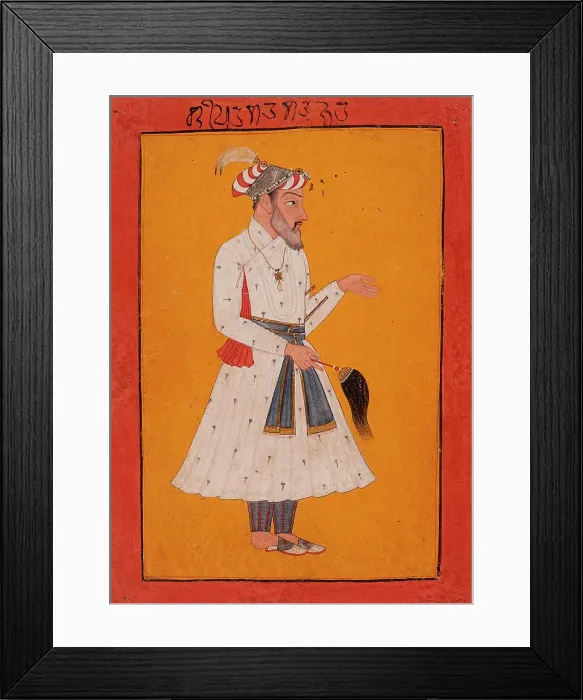 Framed Print : Emperor Shah Jahan (reigned 1628-1658), c1690. Creator: Unknown