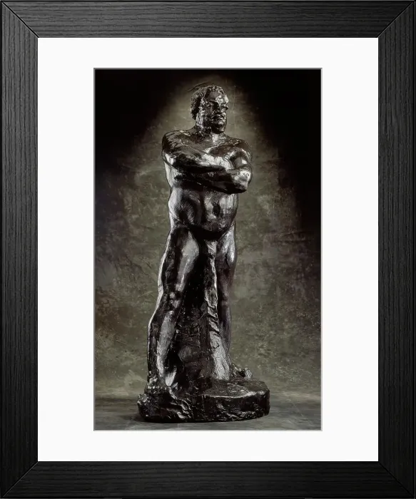 Framed Print : Nude Study of Balzac, Cast 1967 (Musée Rodin cast 4 / 12). Creator: Auguste Rodin Framed Print : Nude Study of Balzac, Cast 1967 (Musée Rodin cast 4 / 12). Creator: Auguste Rodin