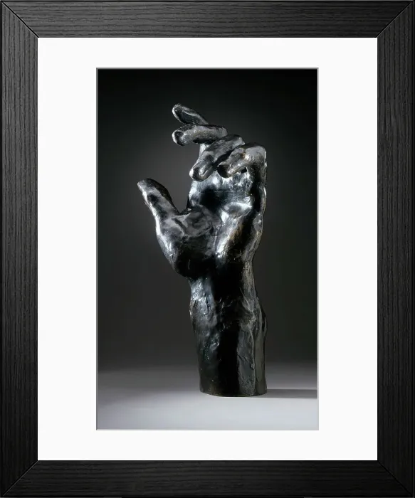 Framed Print : Left Hand of Pierre de Wissant (image 2 of 2), Date of this cast unknown. Creator: Auguste Rodin Framed Print : Left Hand of Pierre de Wissant (image 2 of 2), Date of this cast unknown. Creator: Auguste Rodin