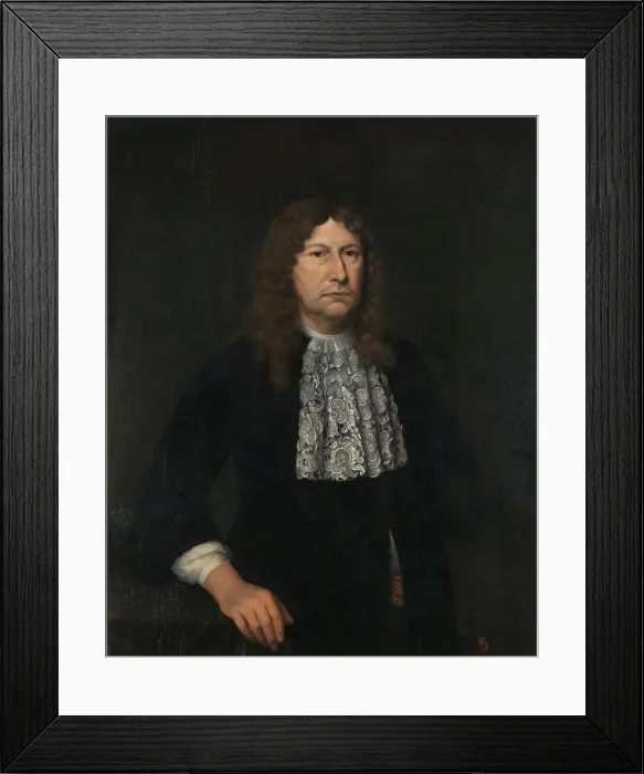 Framed Print : Portrait of Johannes Camphuys, Governor-General of the Dutch East Indies, 1685. Creator: Gerrit van Goor Framed Print : Portrait of Johannes Camphuys, Governor-General of the Dutch East Indies, 1685. Creator: Gerrit van Goor