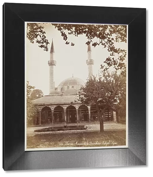 Damas Mosquee De La Dervicherie Cekyeh, Syrie # 404, Printed c.1870. Creator: Felix Bonfils