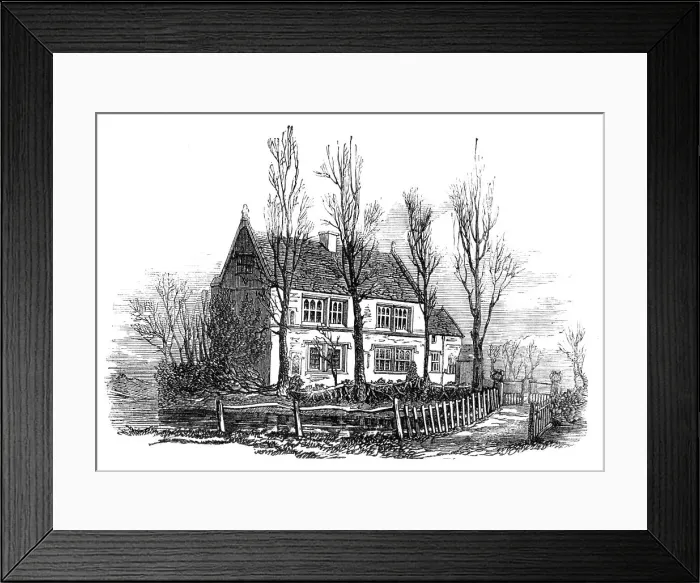 Framed Print : The Clergy Orphan Schools, Canterbury: the Chapel, 1857. Creator: Unknown Framed Print : The Clergy Orphan Schools, Canterbury: the Chapel, 1857. Creator: Unknown