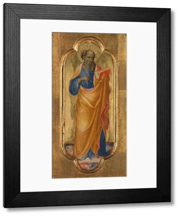 Framed Print : Two Evangelists, c.1407. Creator: Gherardo di Jacopo Framed Print : Two Evangelists, c.1407. Creator: Gherardo di Jacopo