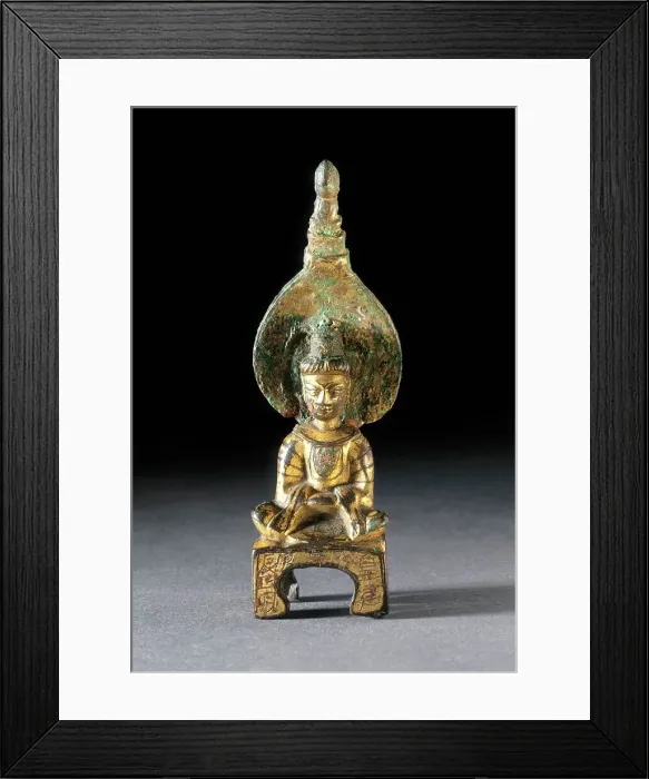 Framed Print : Buddha (Fotuo), 560. Creator: Unknown Framed Print : Buddha (Fotuo), 560. Creator: Unknown