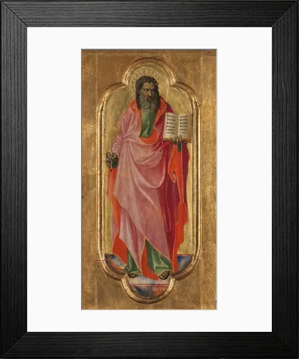 Framed Print : Two Evangelists, c.1407. Creator: Gherardo di Jacopo Framed Print : Two Evangelists, c.1407. Creator: Gherardo di Jacopo