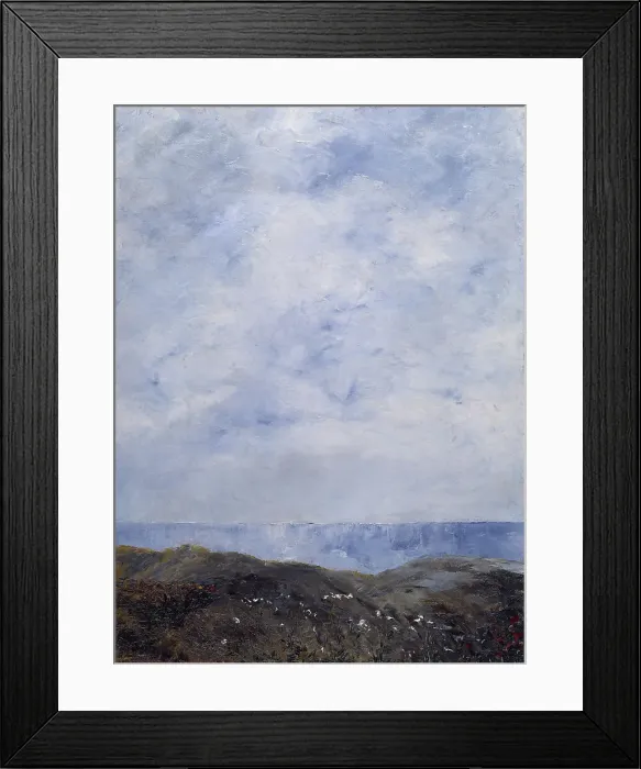 Framed Print : Coastal Landscape, 1903. Creator: August Strindberg Framed Print : Coastal Landscape, 1903. Creator: August Strindberg