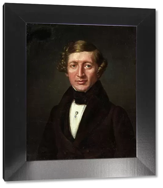 Anders Cederström (1805-1885), baron, Member of Parliament, deputy district chief... 1842. Creator: Axel Johan Fägerplan