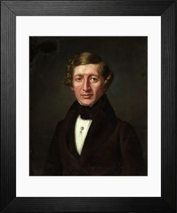 Framed Print : Anders Cederström (1805-1885), baron, Member of Parliament, deputy district chief... 1842. Creator: Axel Johan Fägerplan Framed Print : Anders Cederström (1805-1885), baron, Member of Parliament, deputy district chief... 1842. Creator: Axel Johan Fägerplan