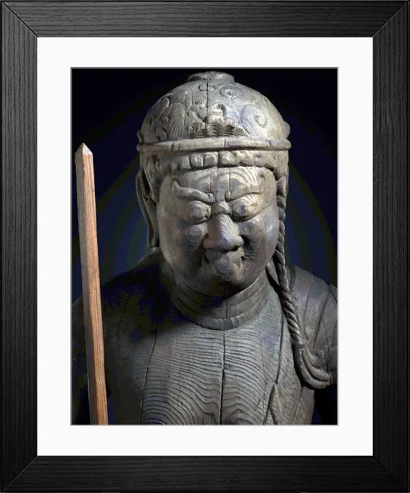 Framed Print : Fudo Myoo (image 12 of 17), c.1125. Creator: Unknown Framed Print : Fudo Myoo (image 12 of 17), c.1125. Creator: Unknown