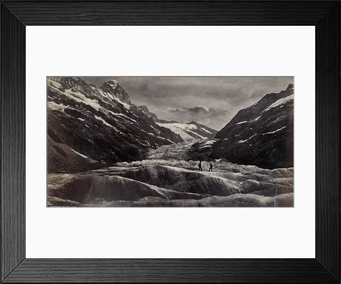Framed Print : The Schriekhorn, Grindelwald, c.1860s. Creator: Francis Frith Framed Print : The Schriekhorn, Grindelwald, c.1860s. Creator: Francis Frith