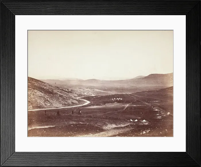 Framed Print : Kadikoi, From Camp Of Horse Artillery (image 2 of 2), Printed 1856 (2-29). Creator: Roger Fenton Framed Print : Kadikoi, From Camp Of Horse Artillery (image 2 of 2), Printed 1856 (2-29). Creator: Roger Fenton