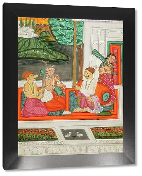 Shri Raga, Folio from a Ragamala (Garland of Melodies), c1800. Creator: Unknown