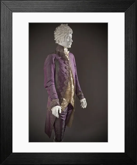 Framed Print : Man's suit, Europe, c.1790, altered c.1805. Creator: Unknown Framed Print : Man's suit, Europe, c.1790, altered c.1805. Creator: Unknown