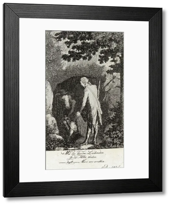 Framed Print : Blumauer's Aeneide, 1789. Creator: Daniel Nikolaus Chodowiecki Framed Print : Blumauer's Aeneide, 1789. Creator: Daniel Nikolaus Chodowiecki