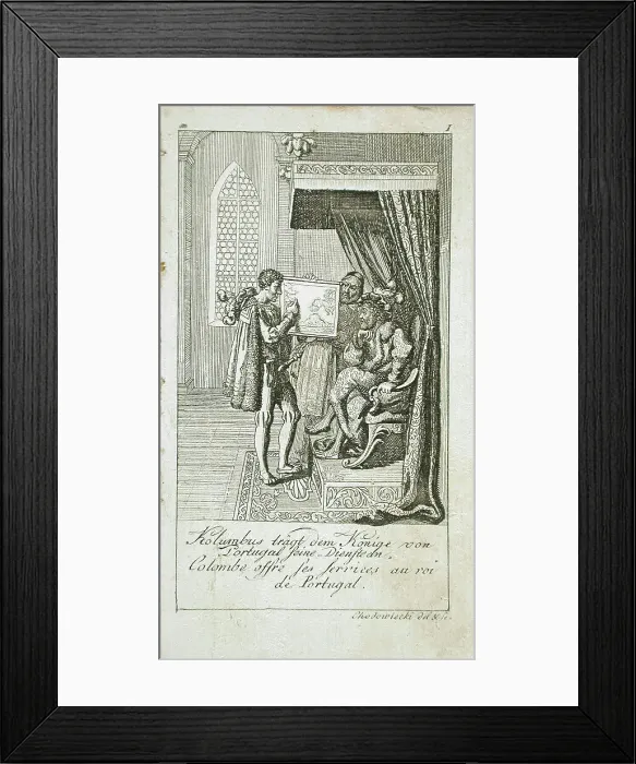 Framed Print : Illustration for Ancient, Medieval and Modern History, 1790. Creator: Daniel Nikolaus Chodowiecki Framed Print : Illustration for Ancient, Medieval and Modern History, 1790. Creator: Daniel Nikolaus Chodowiecki