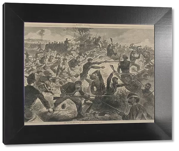 The War for the Union - A Bayonet Charge, 1862. Creator: Unknown