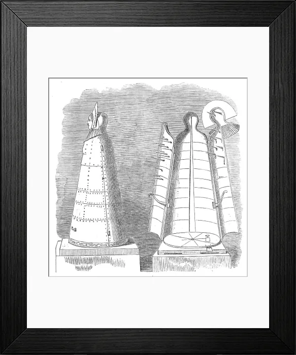 Framed Print : Ancient instrument of torture called The Virgin, found in the Castle of Feistritz, Germany, 1860. Creator: Unknown. Ancient instrument of torture called The Virgin, found in the Castle of Feistritz, Germany, 1860. Creator: Unknown Framed Print : Ancient instrument of torture called The Virgin, found in the Castle of Feistritz, Germany, 1860. Creator: Unknown. Ancient instrument of torture called The Virgin, found in the Castle of Feistritz, Germany, 1860. Creator: Unknown