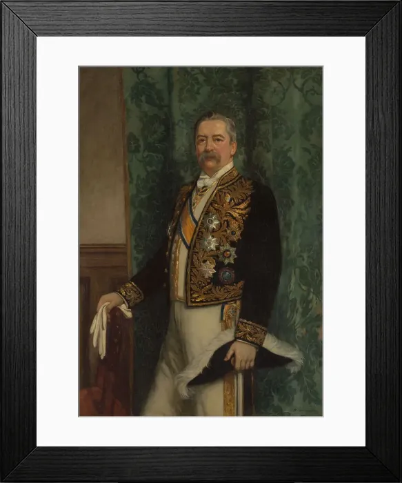 Framed Print : Willem Rooseboom, Governor-General, 1905. Creator: Hendrik Johannes Haverman Framed Print : Willem Rooseboom, Governor-General, 1905. Creator: Hendrik Johannes Haverman