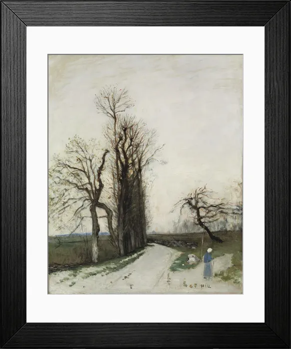 Framed Print : Autumn, c.1876-1877. Creator: Carl Fredrik Hill Framed Print : Autumn, c.1876-1877. Creator: Carl Fredrik Hill