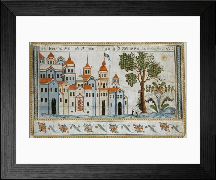 Framed Print : Jonah beneath the Gourd. Creator: Per Persson