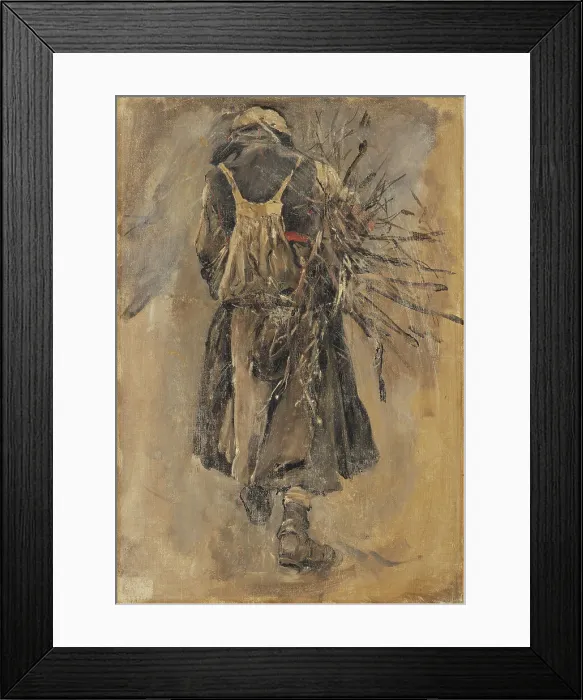 Framed Print : A Woman. Study for Sancta Simplicitas. Creator: Carl Gustaf Hellqvist Framed Print : A Woman. Study for Sancta Simplicitas. Creator: Carl Gustaf Hellqvist