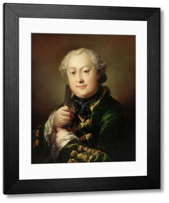 Framed Print : Carl Alexander von Ungern-Sternberg, Swedish Envoy in Copenhagen, 1760. Creator: Carl Gustaf Pilo Framed Print : Carl Alexander von Ungern-Sternberg, Swedish Envoy in Copenhagen, 1760. Creator: Carl Gustaf Pilo