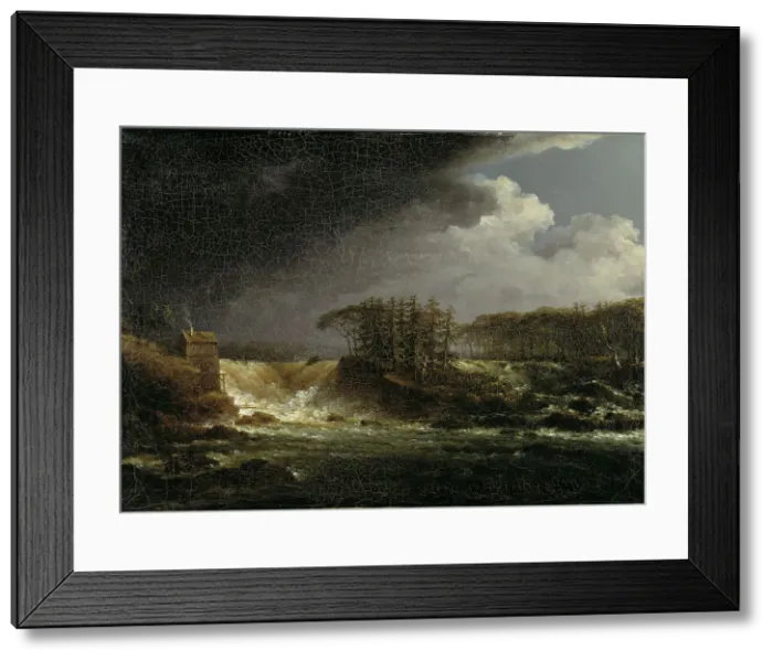 Framed Print : A Waterfall Framed Print : A Waterfall