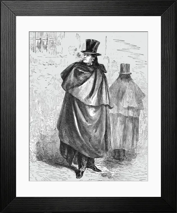 Framed Print : Fashionable Loungers of Lima; Lima and the Andes, 1875. Creator: Unknown Framed Print : Fashionable Loungers of Lima; Lima and the Andes, 1875. Creator: Unknown