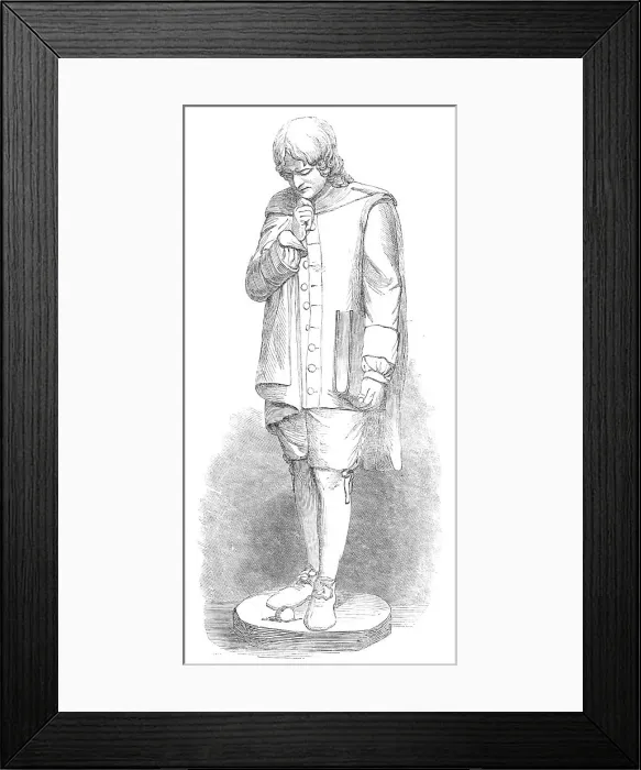 Framed Print : Sir Isaac Newton, 1860. Creator: Unknown Framed Print : Sir Isaac Newton, 1860. Creator: Unknown