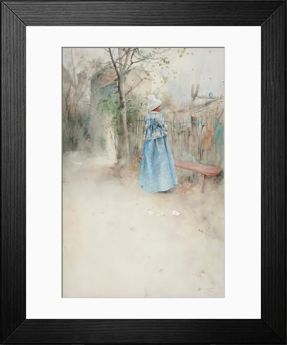 Framed Print : Autumn, 1884. Creator: Carl Larsson Framed Print : Autumn, 1884. Creator: Carl Larsson