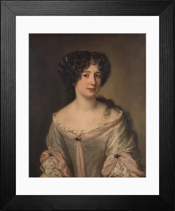 Framed Print : Portrait of La Duchessa Mancini Colonna (1646-1699), c.1670-c.1675. Creator: Jacob Ferdinand Voet Framed Print : Portrait of La Duchessa Mancini Colonna (1646-1699), c.1670-c.1675. Creator: Jacob Ferdinand Voet