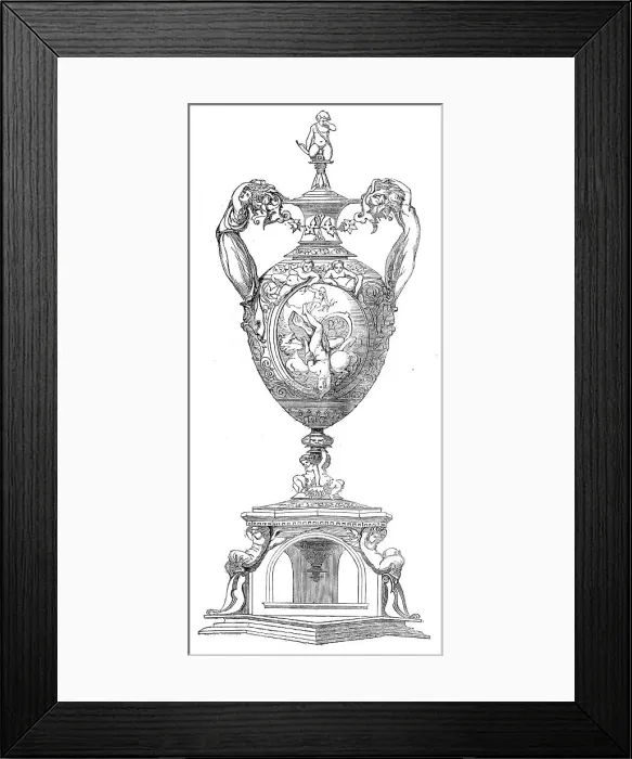 Framed Print : The Stockton-on-Tees Regatta Cup, 1860. Creator: Unknown Framed Print : The Stockton-on-Tees Regatta Cup, 1860. Creator: Unknown