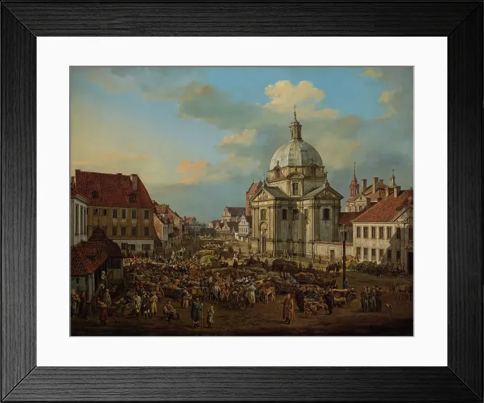 Framed Print : The Church of the Benedictine Nuns of Perpetual Adoration of the Blessed Sacrament, 1778. Creator: Bellotto, Bernardo (1720-1780) Framed Print : The Church of the Benedictine Nuns of Perpetual Adoration of the Blessed Sacrament, 1778. Creator: Bellotto, Bernardo (1720-1780)