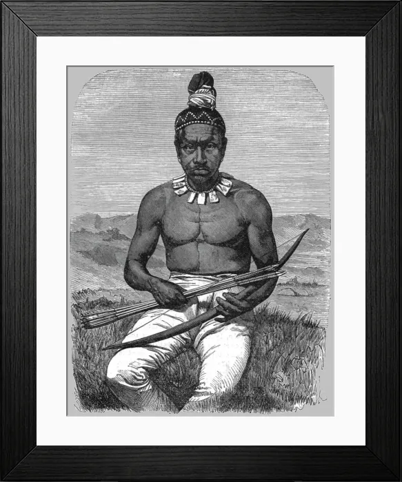 Framed Print : Indian of Oregan; A Doctors Life among the North-American Indians, 1875. Creator: Unknown Framed Print : Indian of Oregan; A Doctors Life among the North-American Indians, 1875. Creator: Unknown